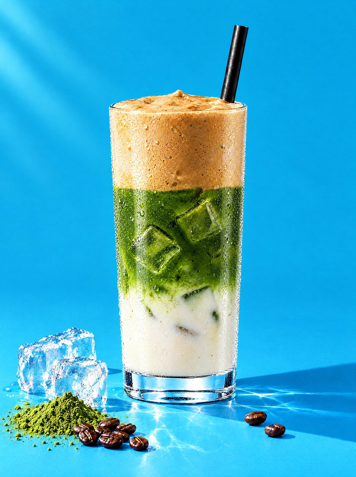 Dirty Matcha Freddo